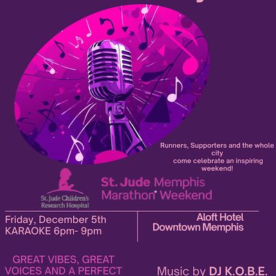Karaoke Friday Fun St. Jude Memphis Marathon