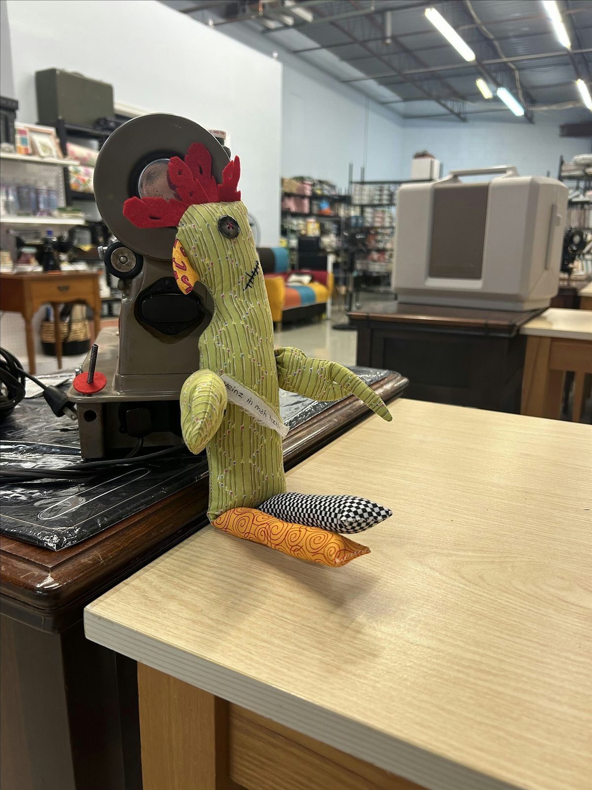Sew a zombie chicken!