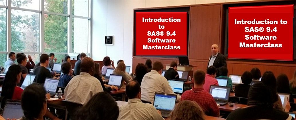 Introduction to SAS 9.4 Software Masterclass  (3-Day Format)