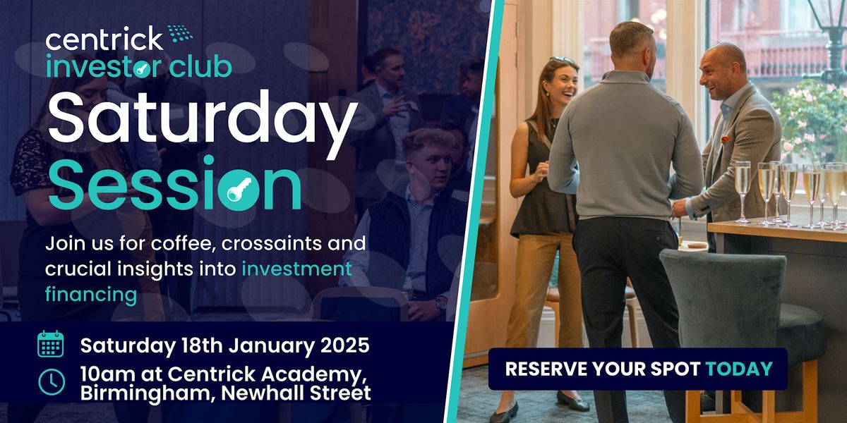 Centrick Investor Club Saturday Session