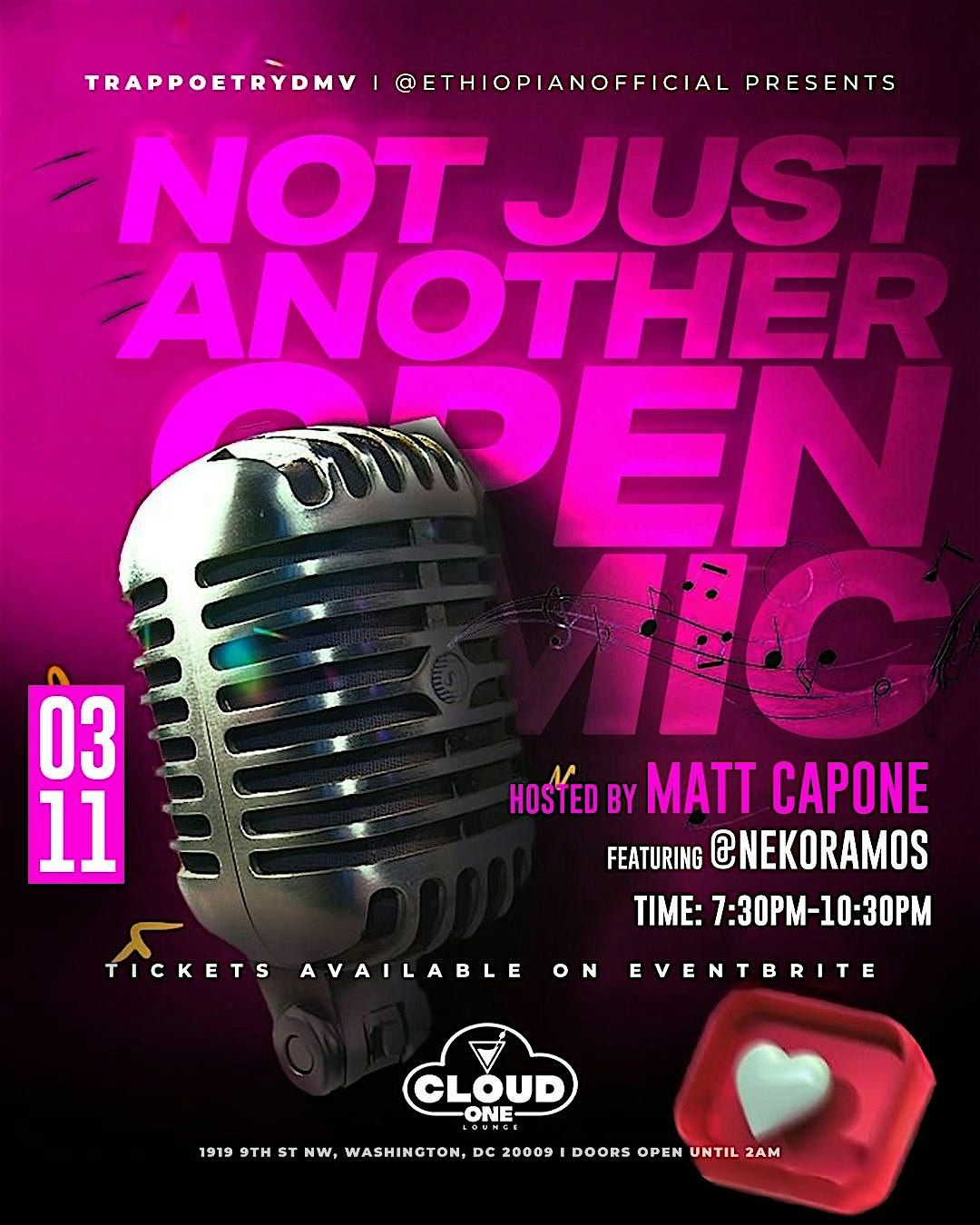 NOT JUST ANOTHER OPEN MIC