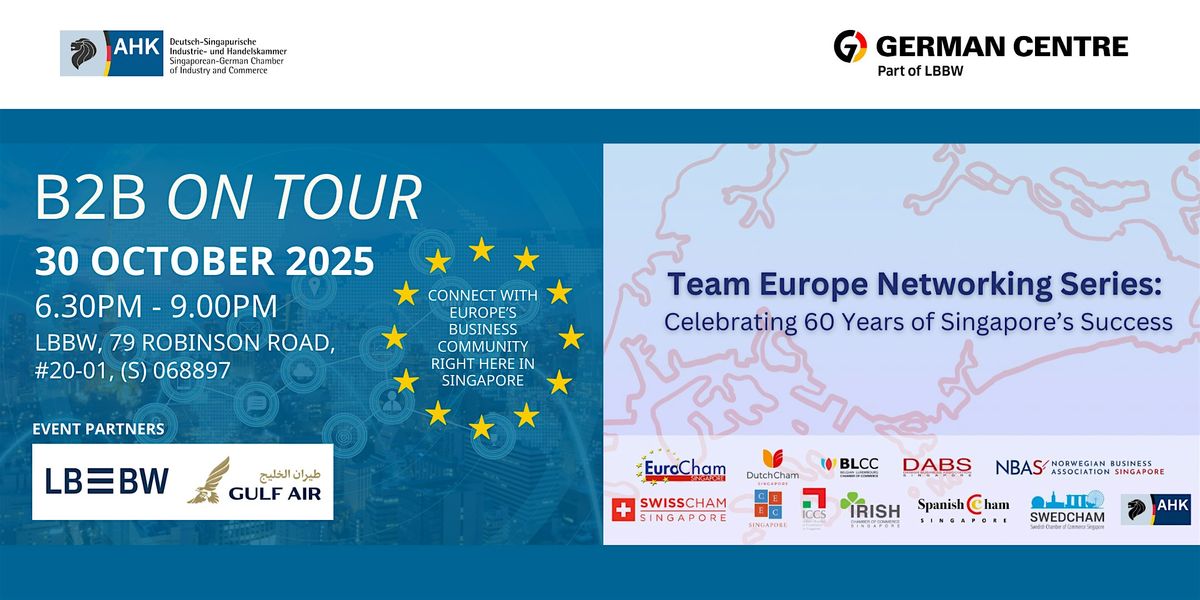 B2B on Tour - Team Europe Networking
