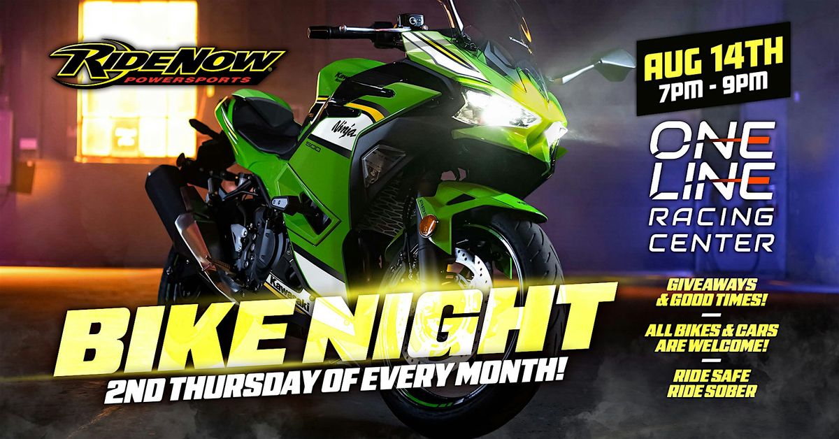 RideNow Austin x One Line Racing Center BIKE NIGHT!
