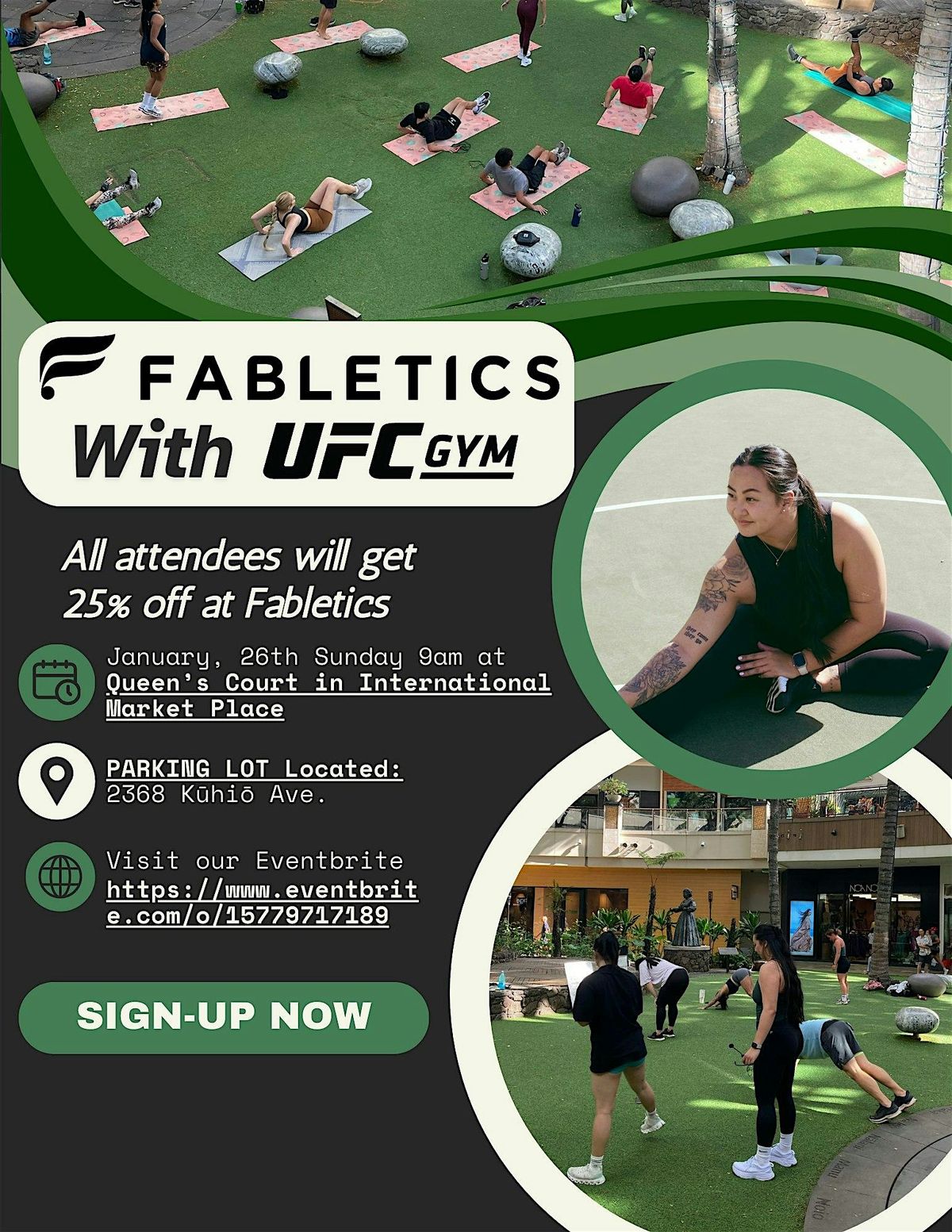 Fabletics with Coach Amanda UFC Gym Mililani