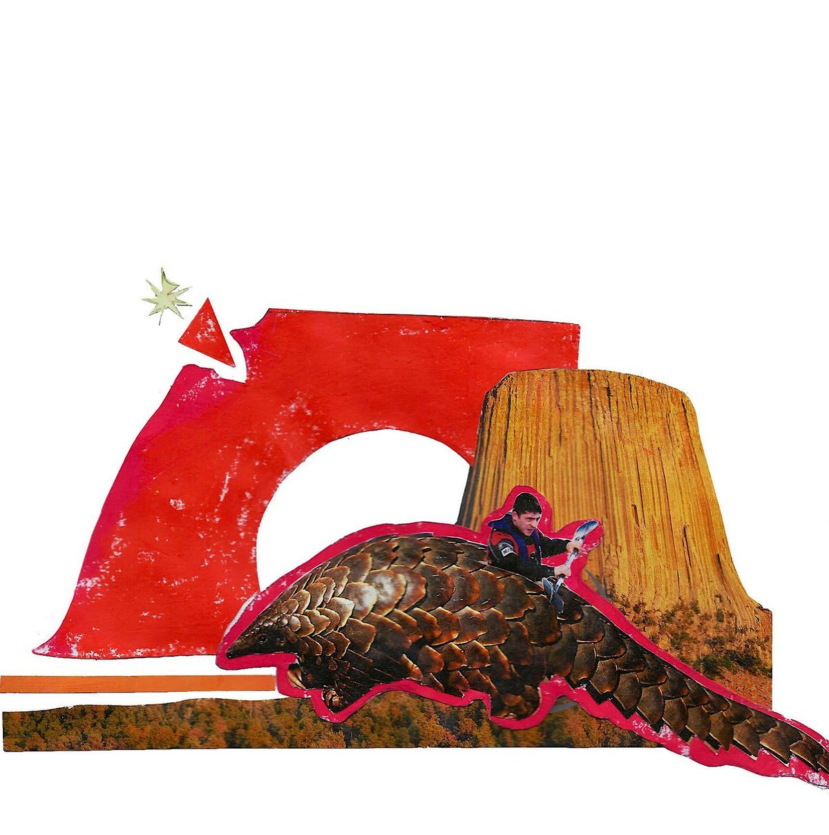 \u2018Make it bad\u2019- Collage workshop