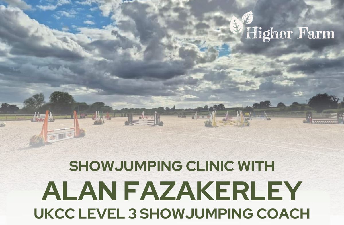 Alan Fazakerley Showjumping Clinic