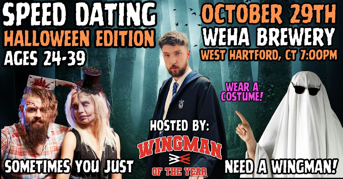 Speed Dating Wingman Of The Year: West Hartford, CT [Halloween Edition]