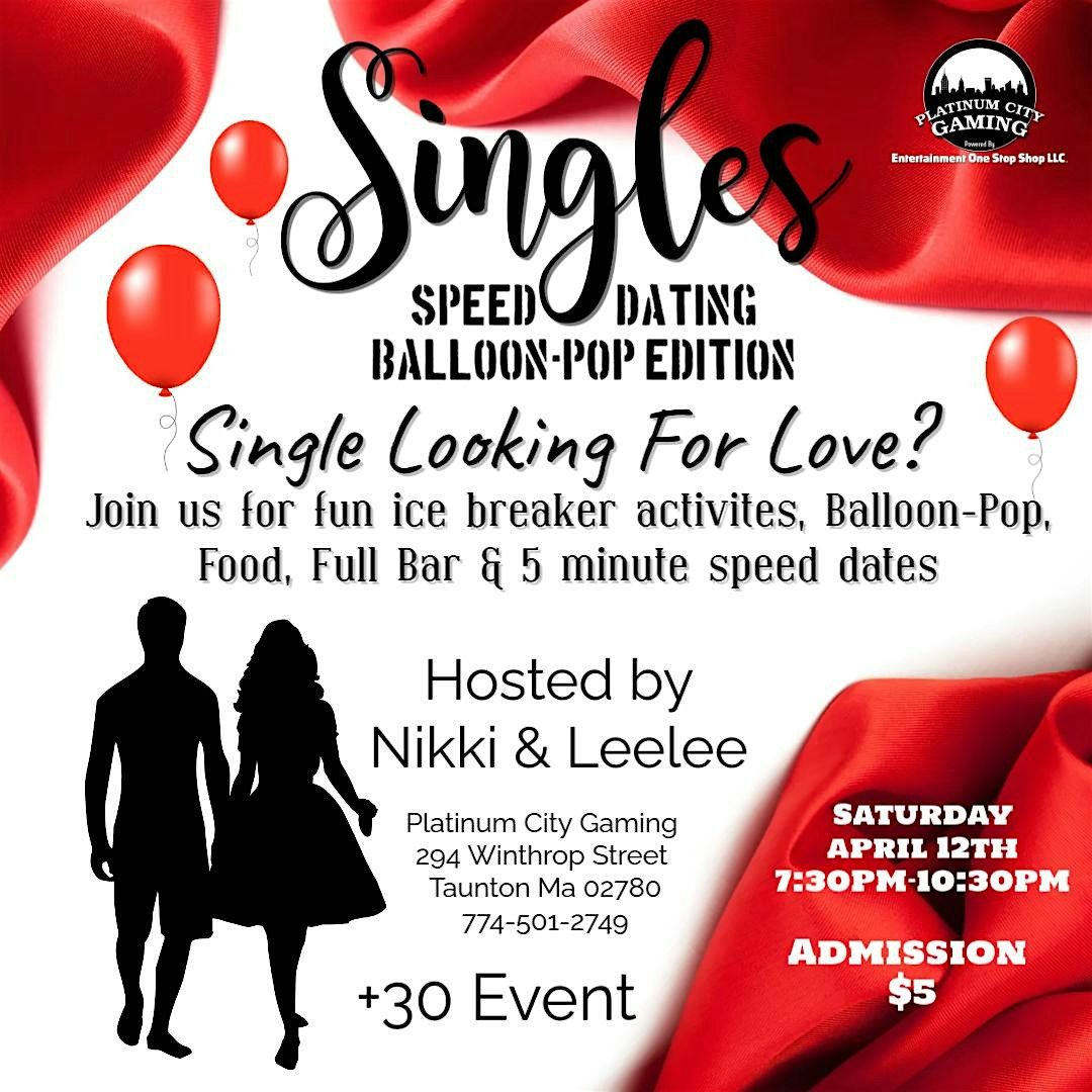 SPEED DATING Balloon-Pop edition