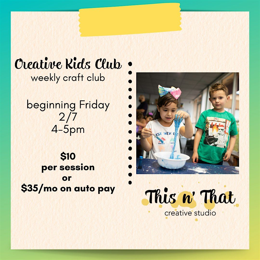 Creative Kids Club