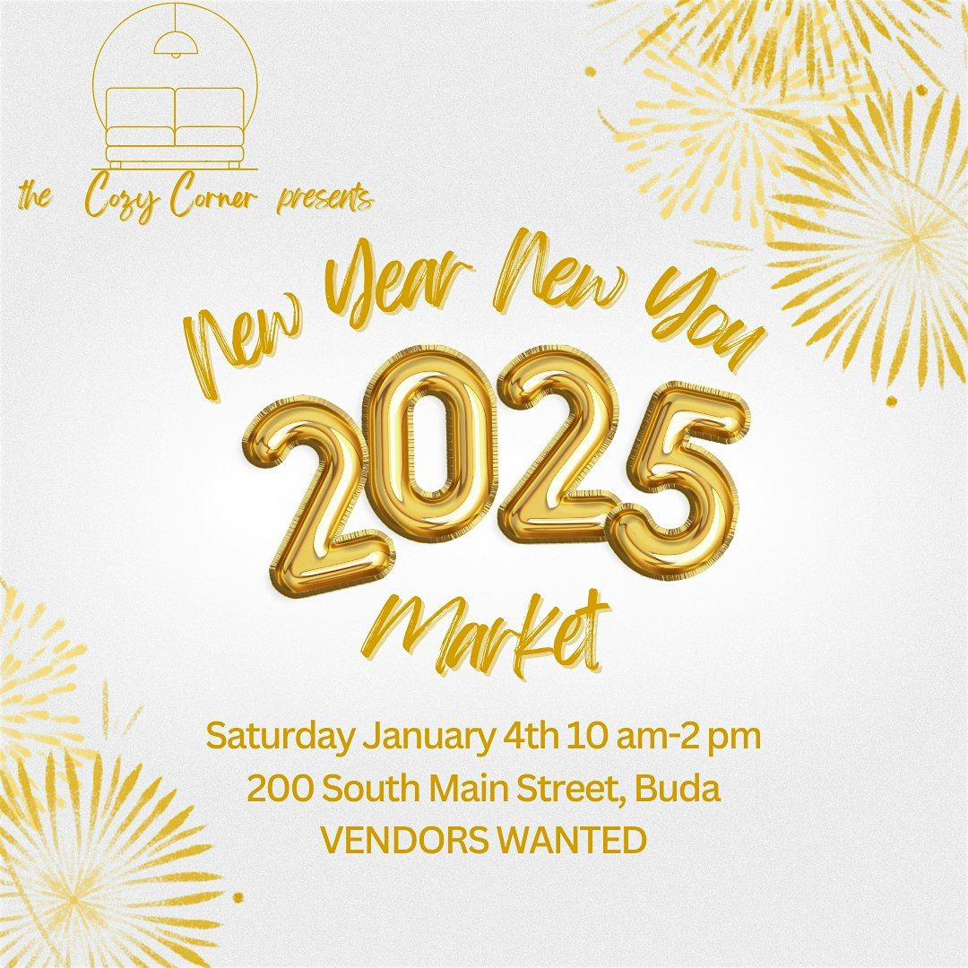 New Year New You Market @ The Cozy Corner