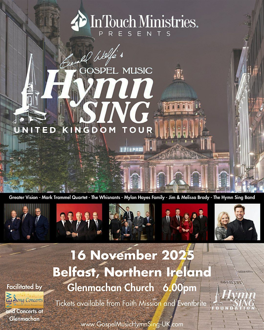 Gerald Wolfe Hymn Sing UK Tour, Belfast