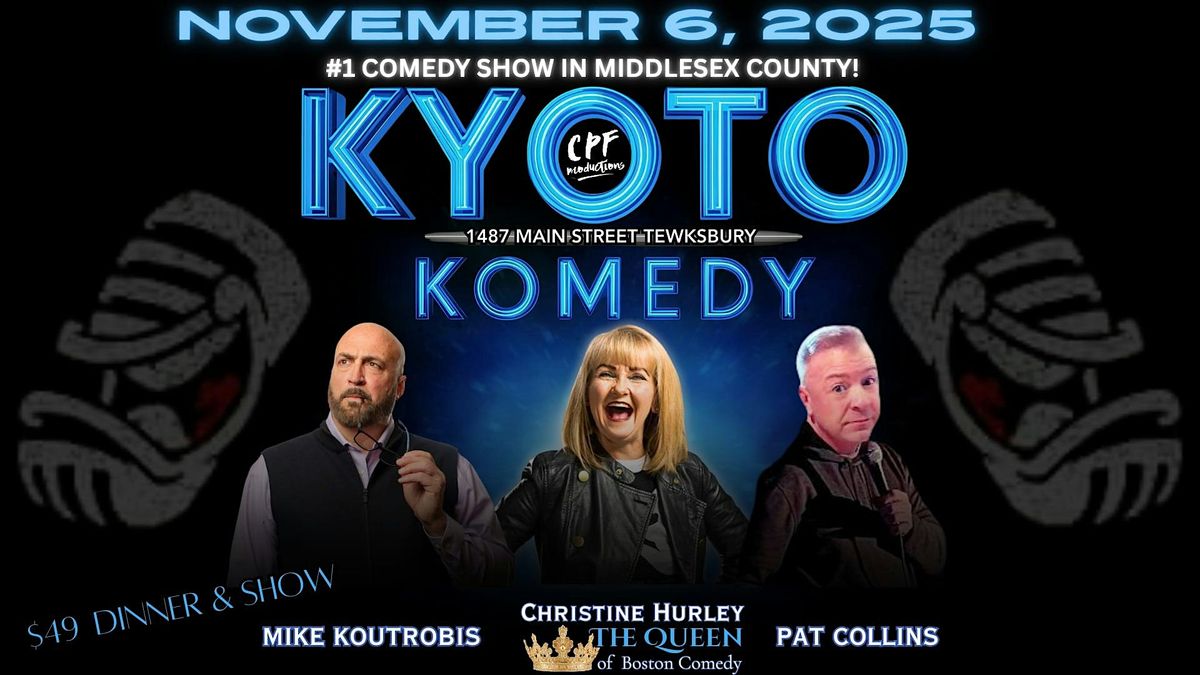 Kyoto Komedy Thursday November 6th with Christine Hurley