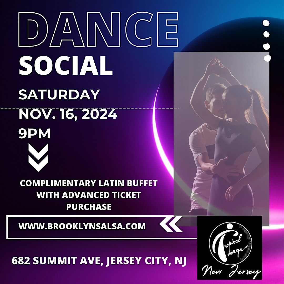 Latin Dance Social w\/ Latin Buffet