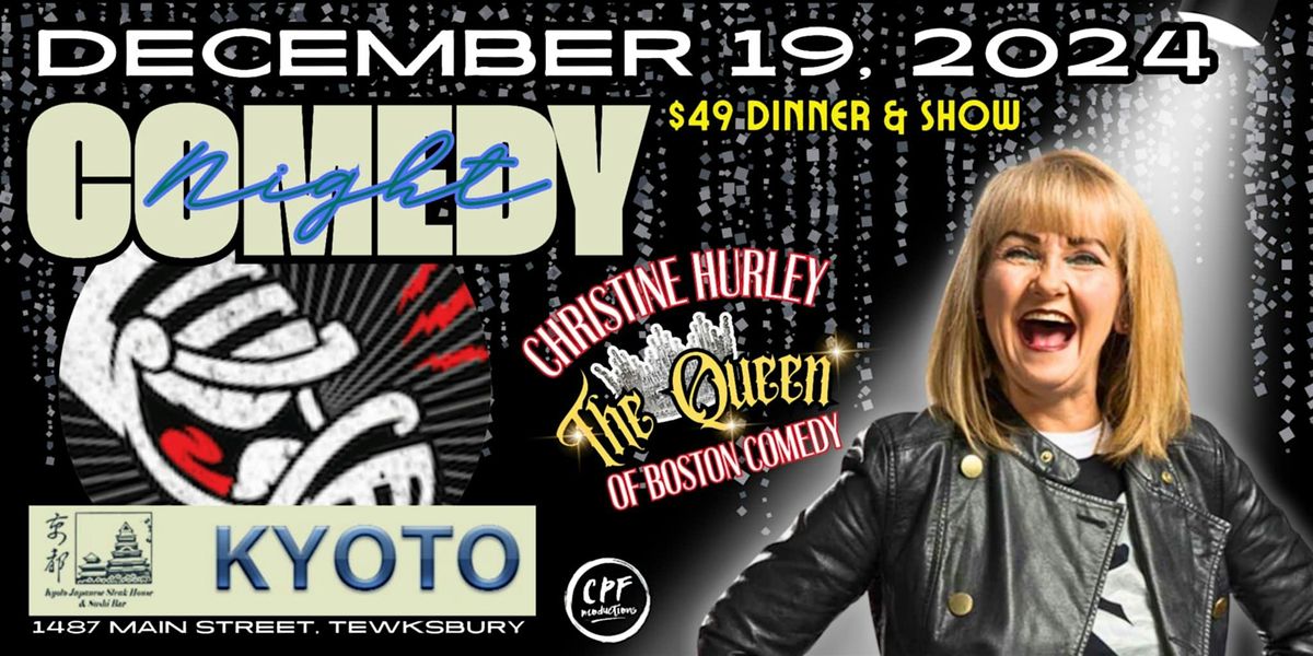 Kyoto Komedy Thursday December 19th with Christine Hurley