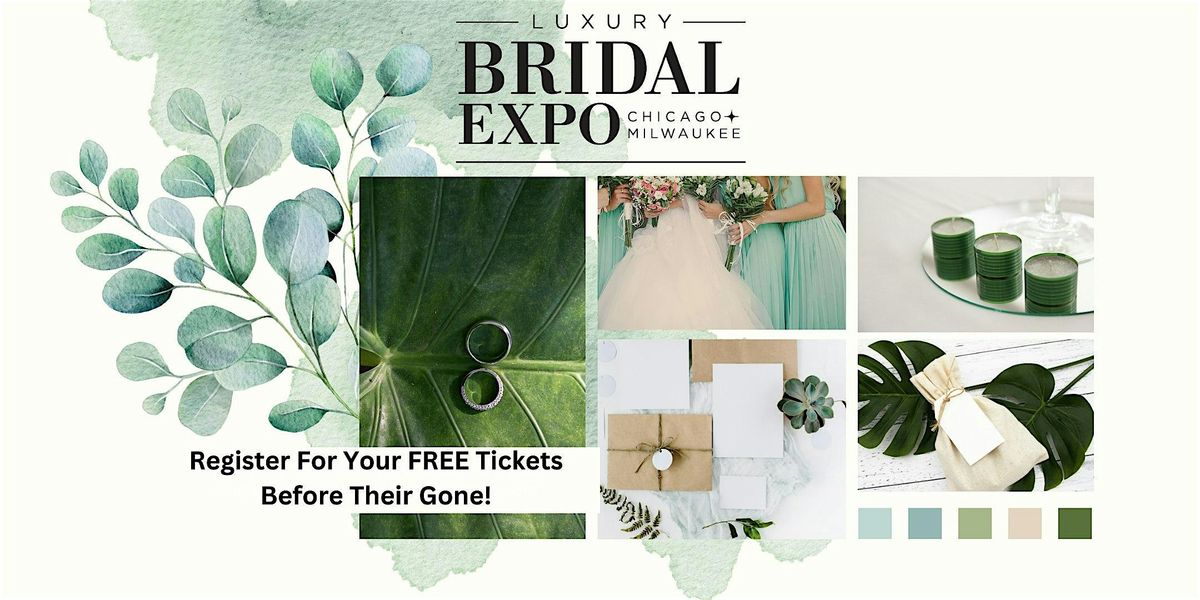 Bridal Expo Chicago,  Sun, April 27th Marriott Naperville, 11a-3p