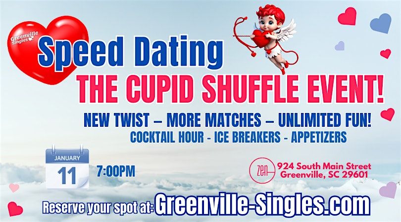 Speed Dating\u2014The Cupid Shuffle Event!\u2764\ufe0f