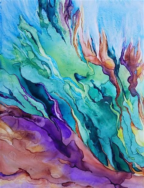 Abstract Art and Open Mic Night!