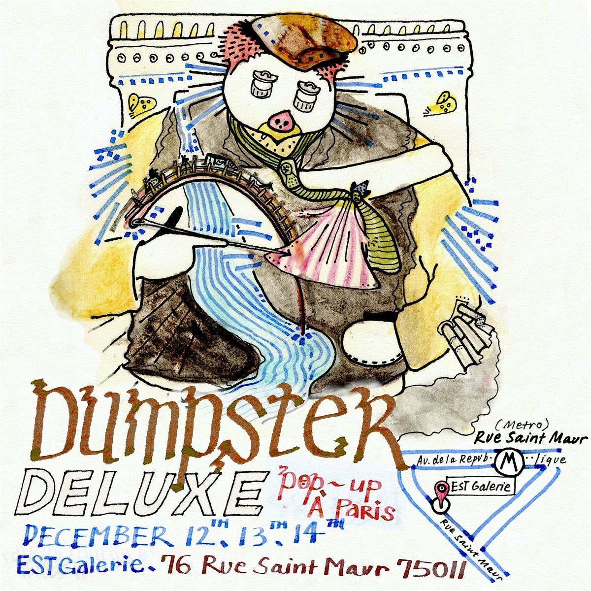 Dumpster Deluxe Pop-up Vol.3 : Paris