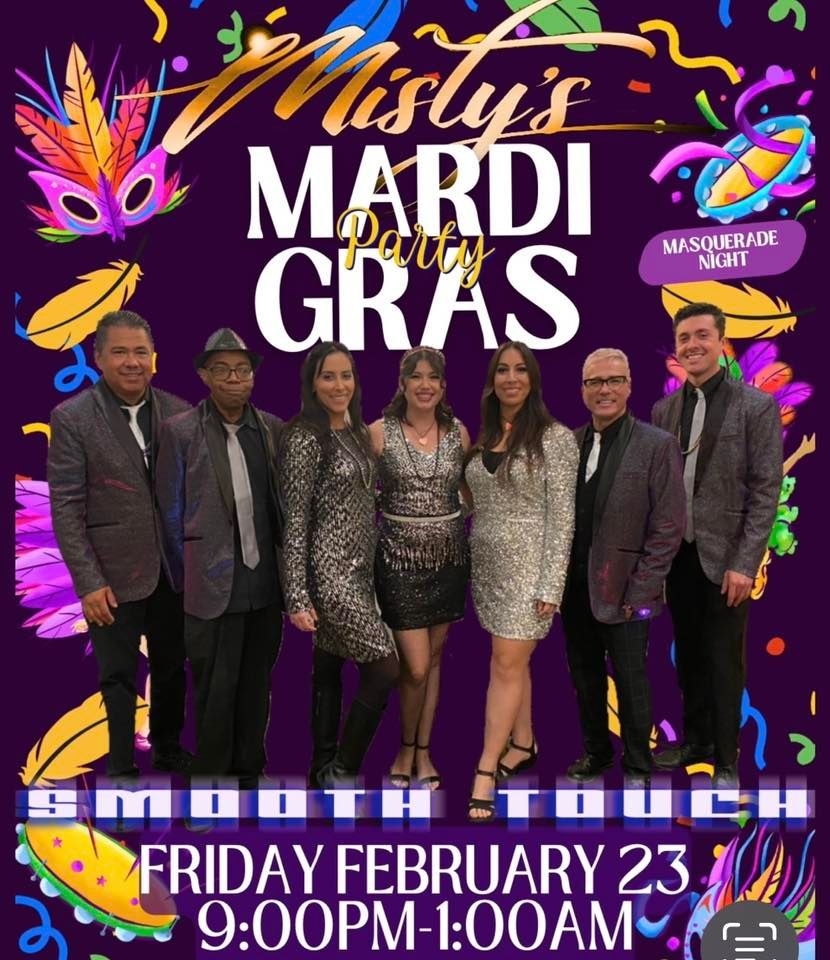 Mardi Gras party at Misty\u2019s with Smooth Touch