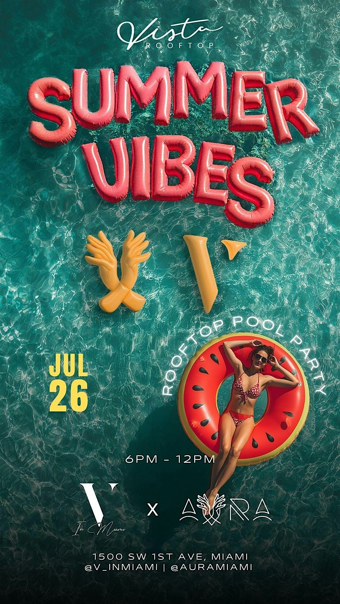 SUMMER VIBES << AURA x V >>