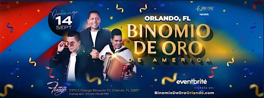 Binomio de Oro de Am\u00e9rica en Orlando, FL I Septiembre 14 2025