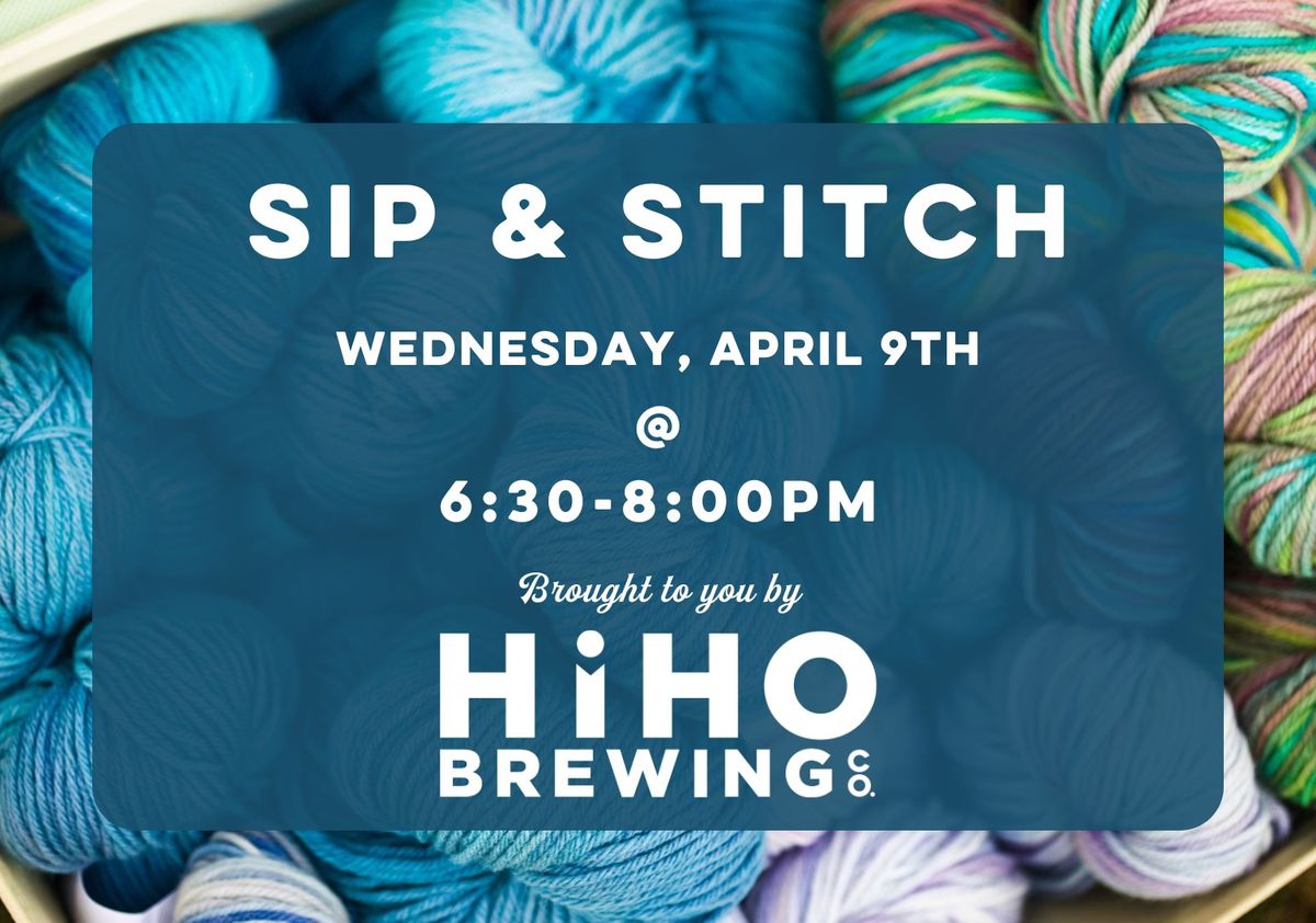 Sip & Stitch