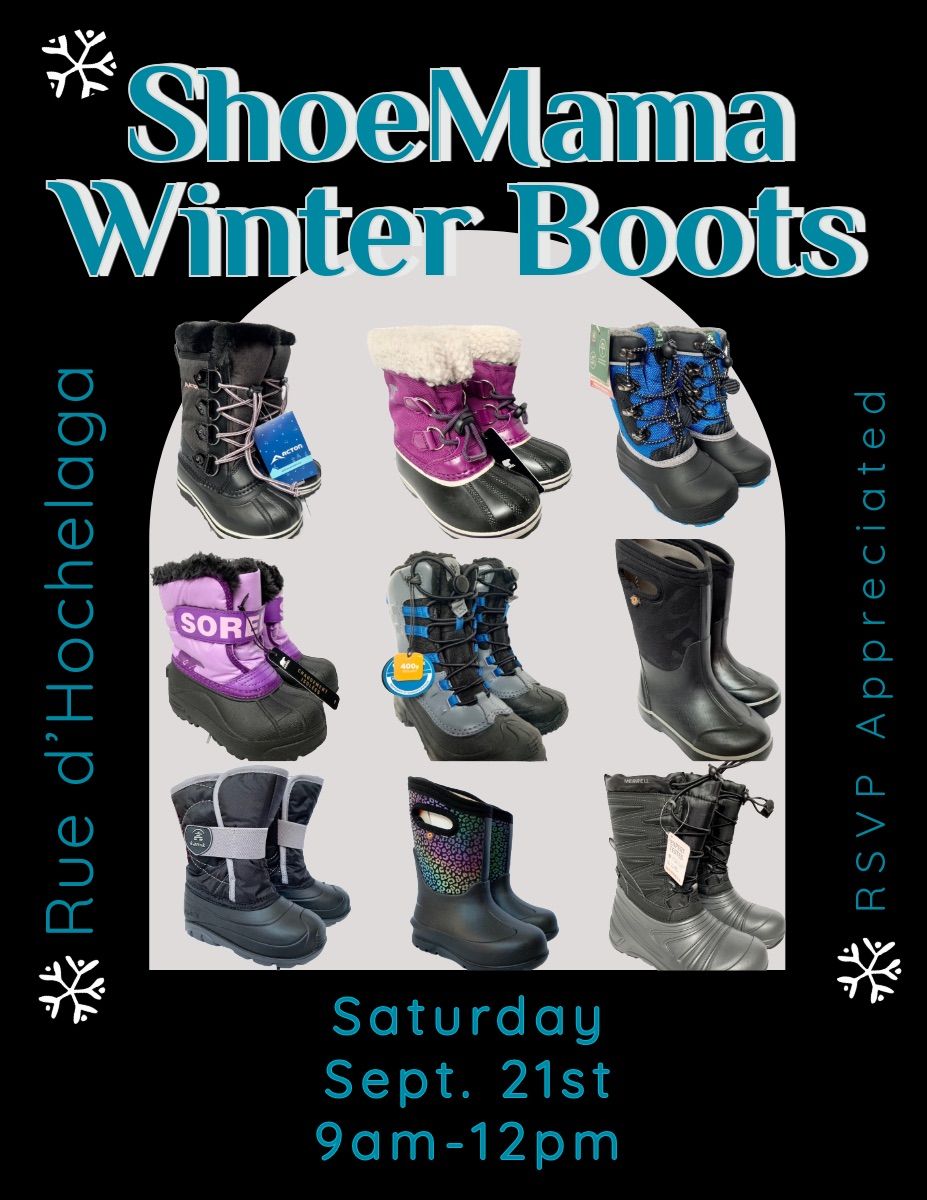 Winter Boots Pop Up Sale