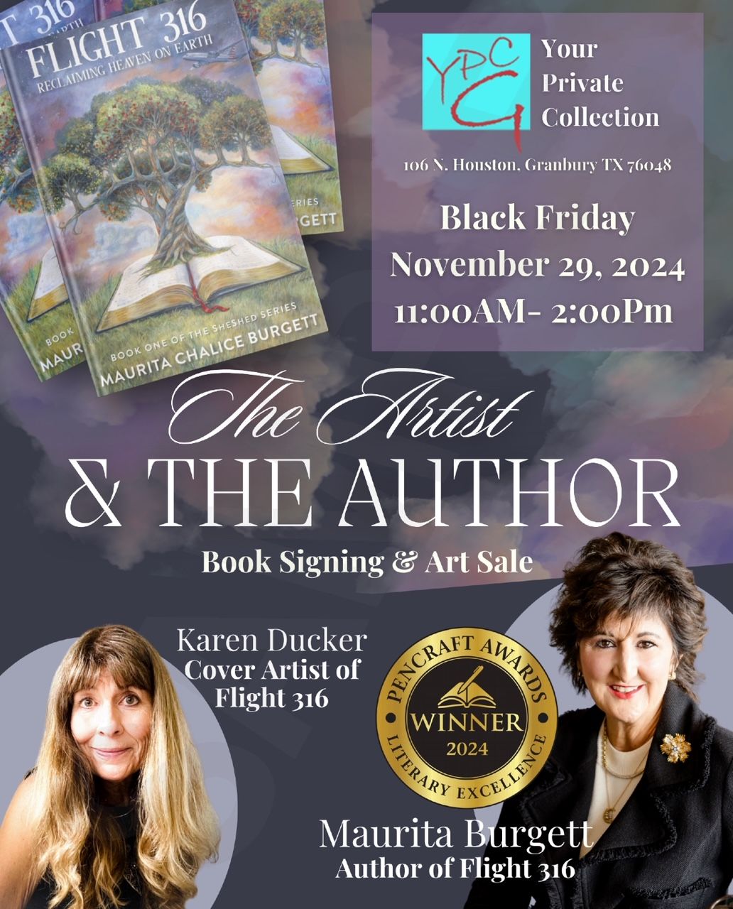 Book Signing & Art Sale - "Flight 316"