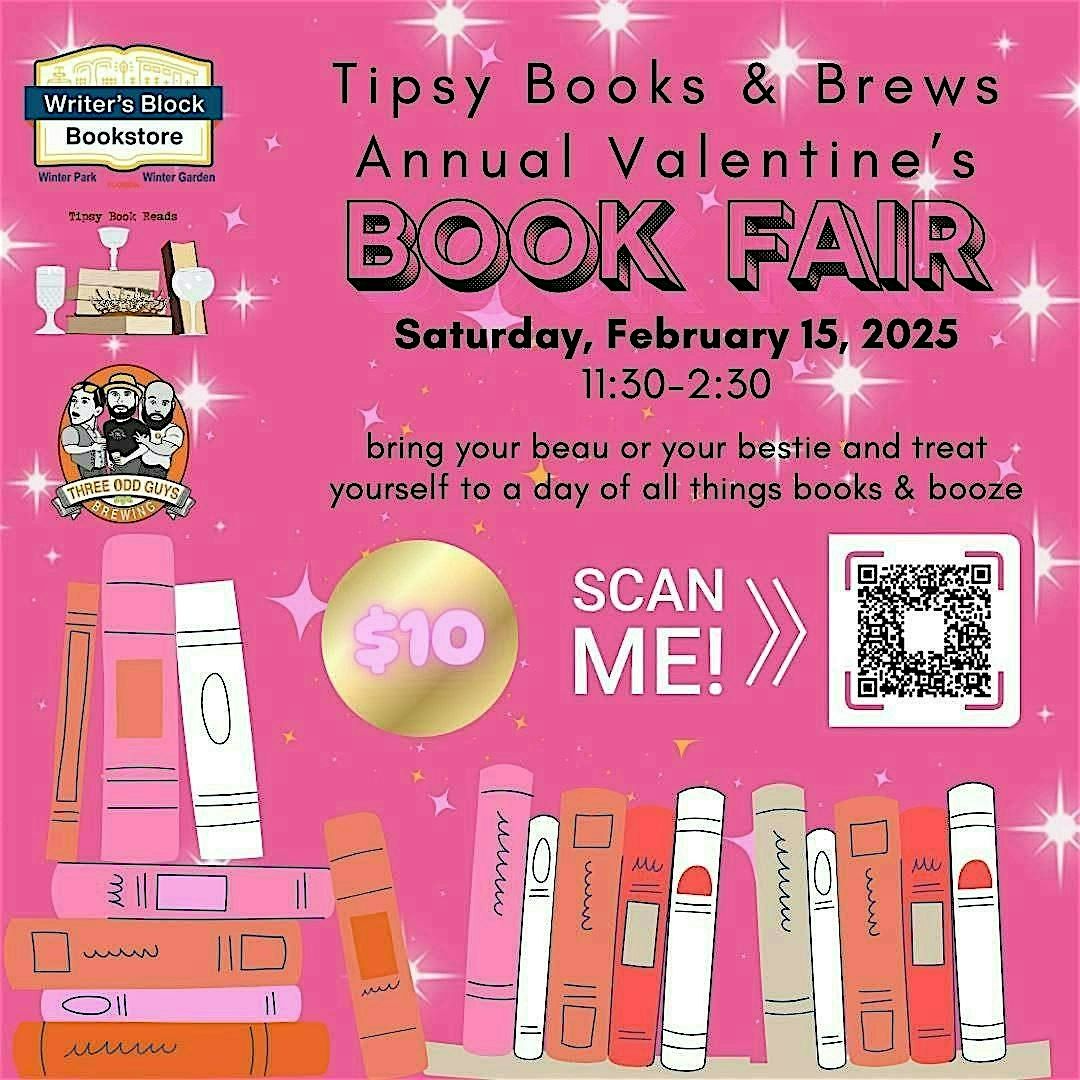 Tipsy Books & Brews Valentines Book Fair