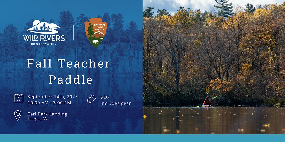 2025 Fall Teacher Paddle