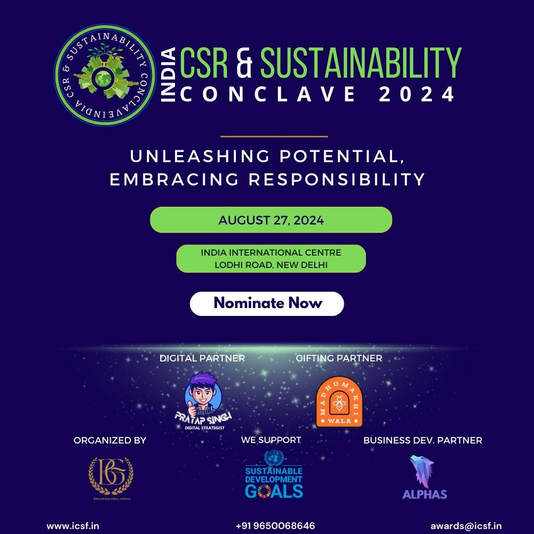 India CSR & Sustainability Conclave 2024