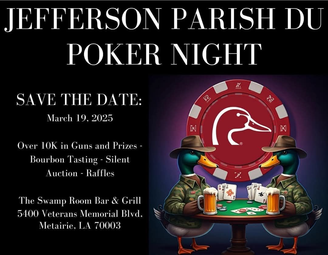 Jefferson Ducks Poker Tournament 