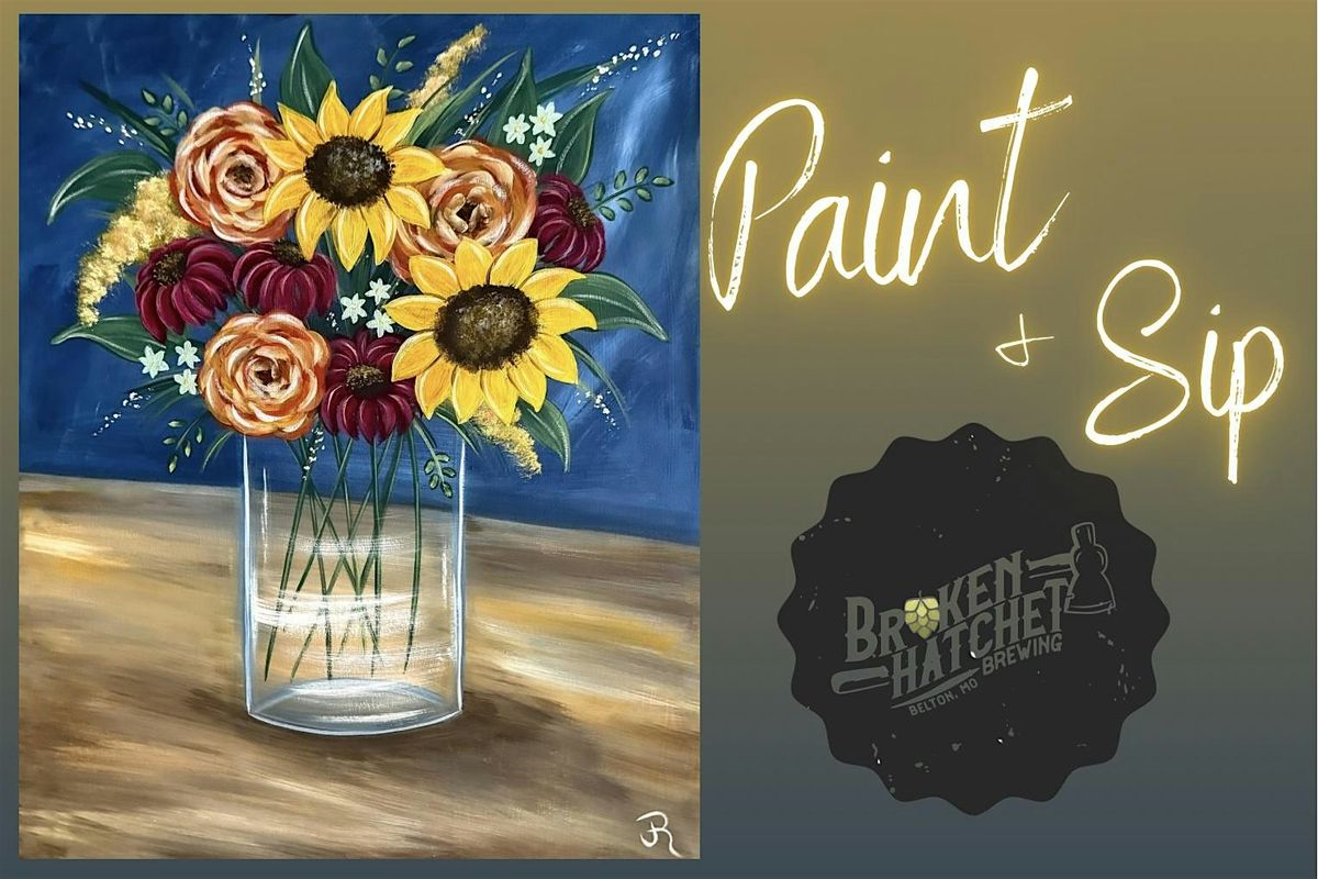 Paint and Sip at Broken Hatchet Brewing!