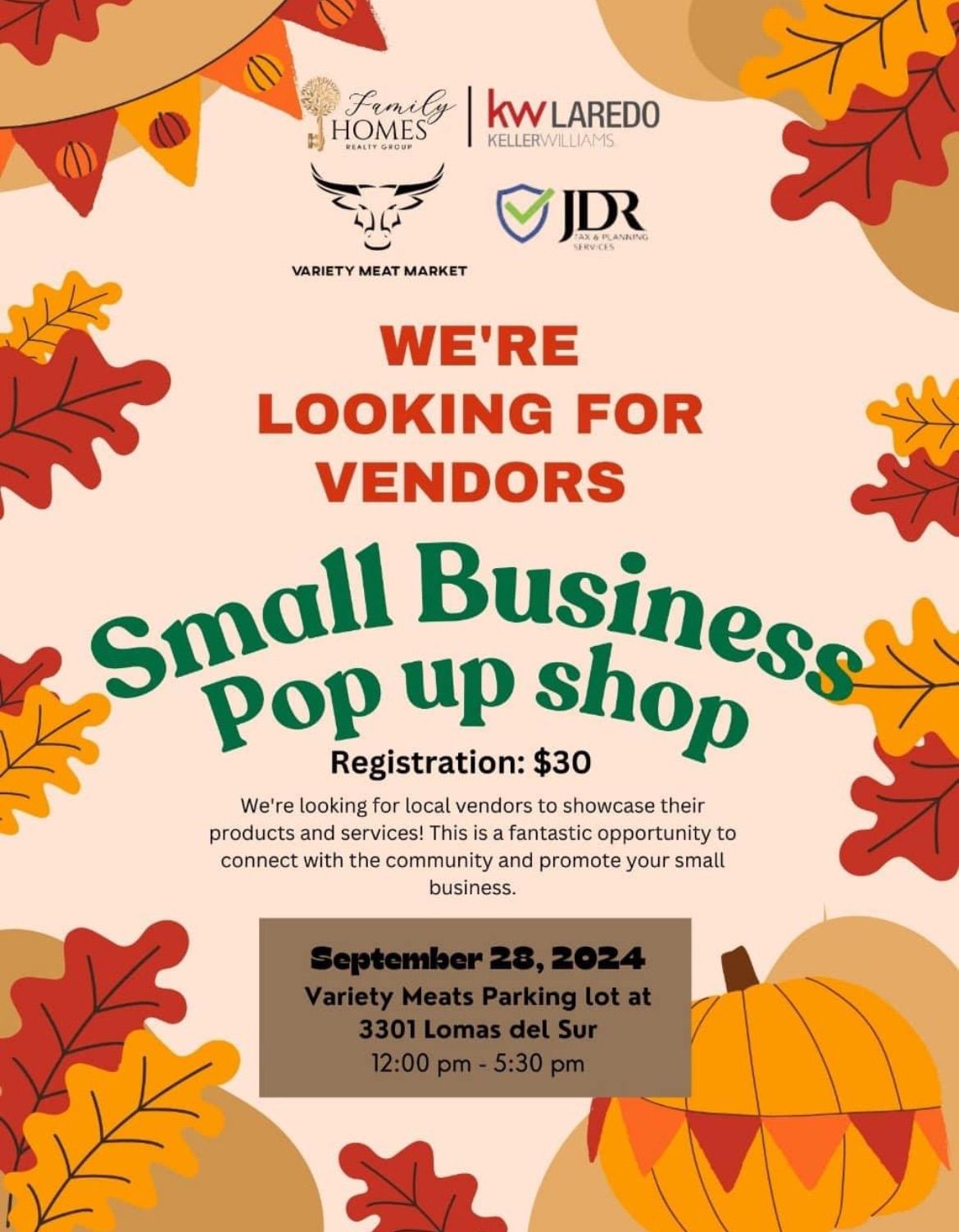 Small Business Pop-Up Shop