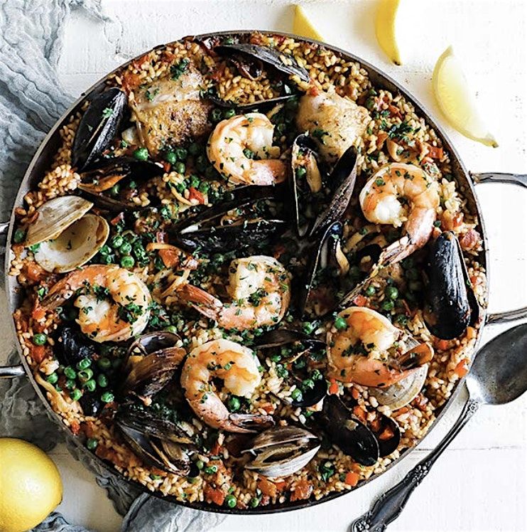 11\/07 PAELLA & TAPAS PARTY COOKING CLASS - The Foodie School