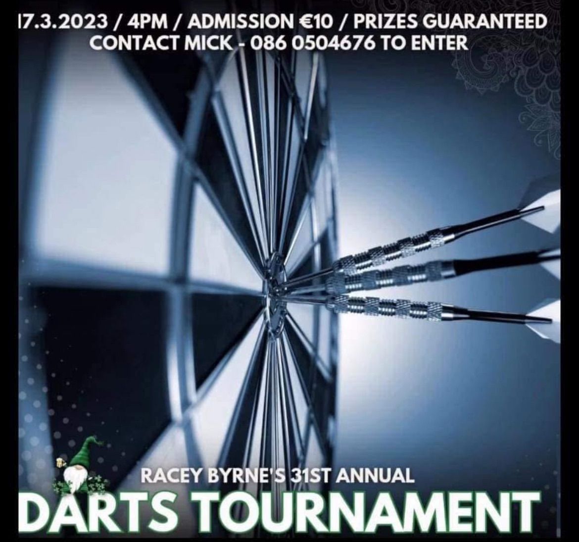 St. Patrick's Day Darts Tournament