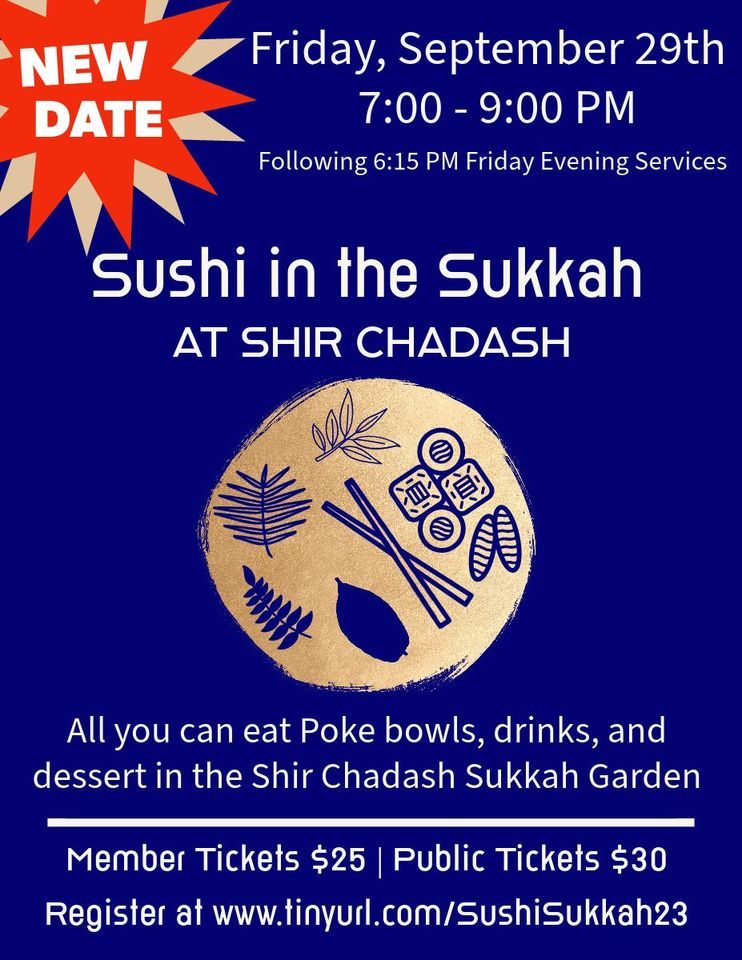 Sushi in the Sukkah