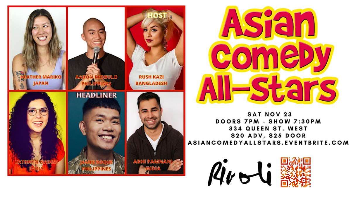 Asian Comedy All-Stars with James Roque!