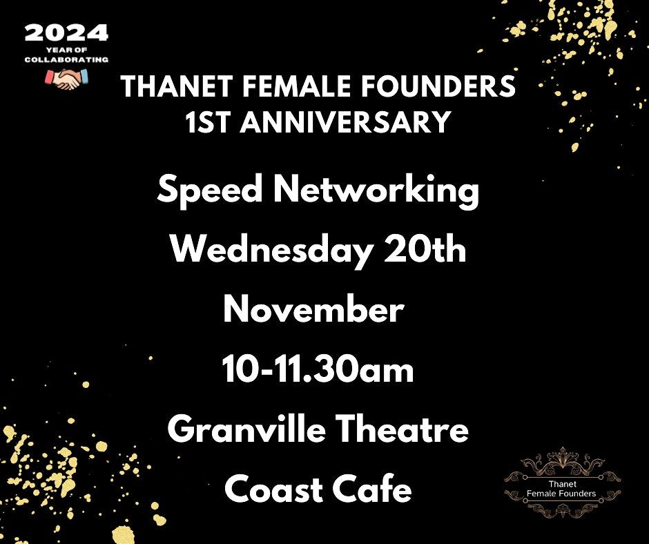 Celebrate Our 1st Anniversary with Speed Networking!