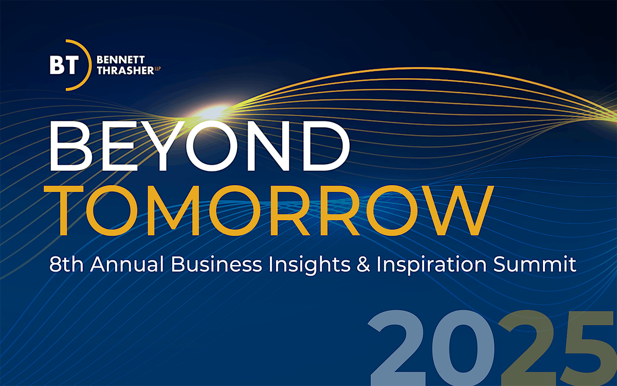 Bennett Thrasher's 2025 Beyond Tomorrow