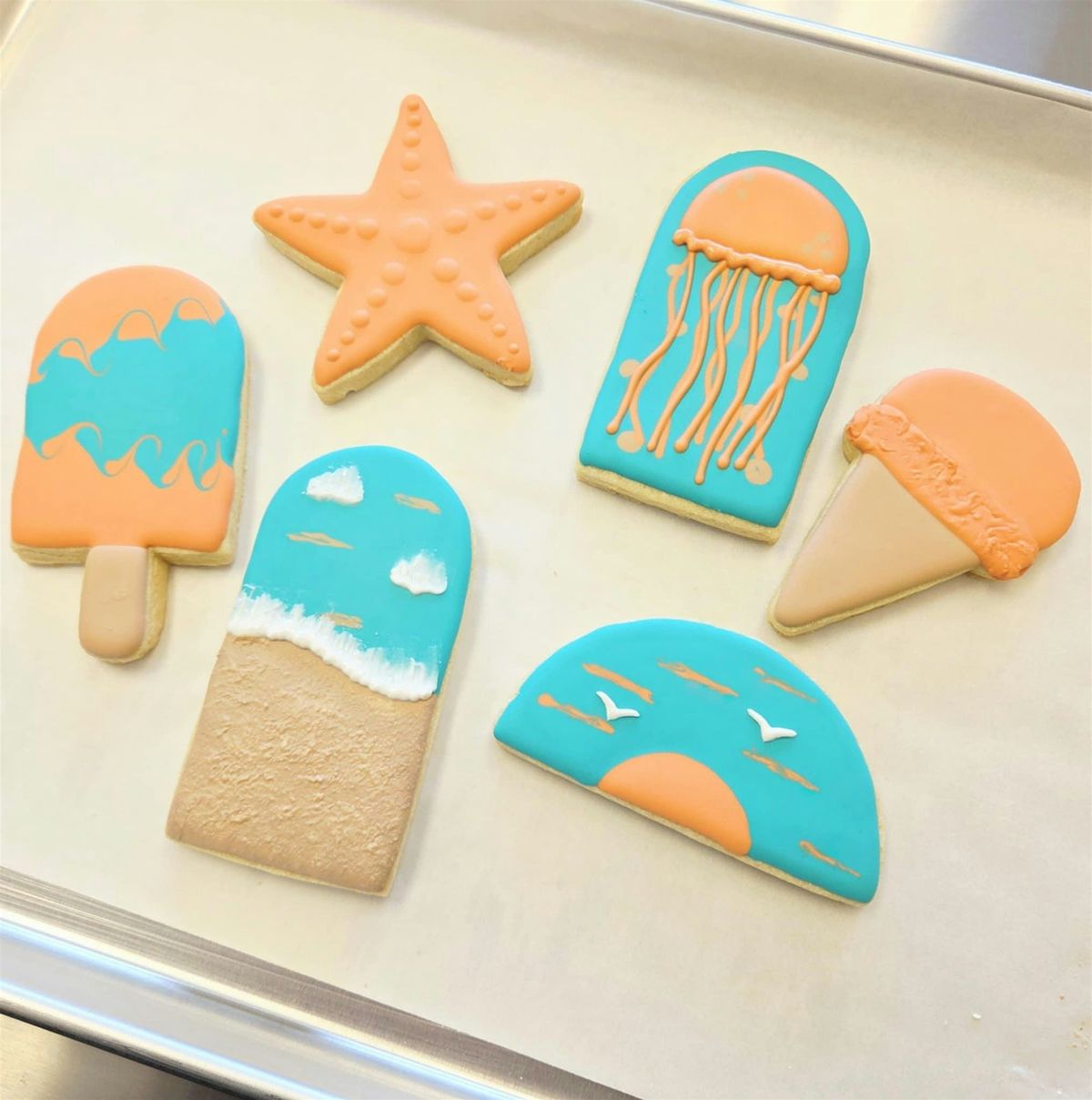 Summer\/ Beach Cookie Decorating Class