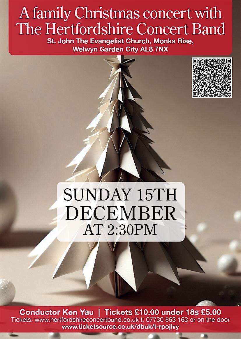 A family Christmas concert with the Hertfordshire Concert Band