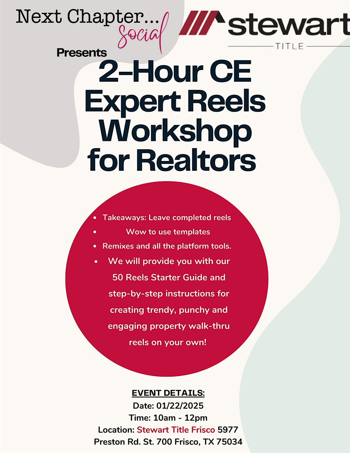 Social Media Reels For Realtors CE