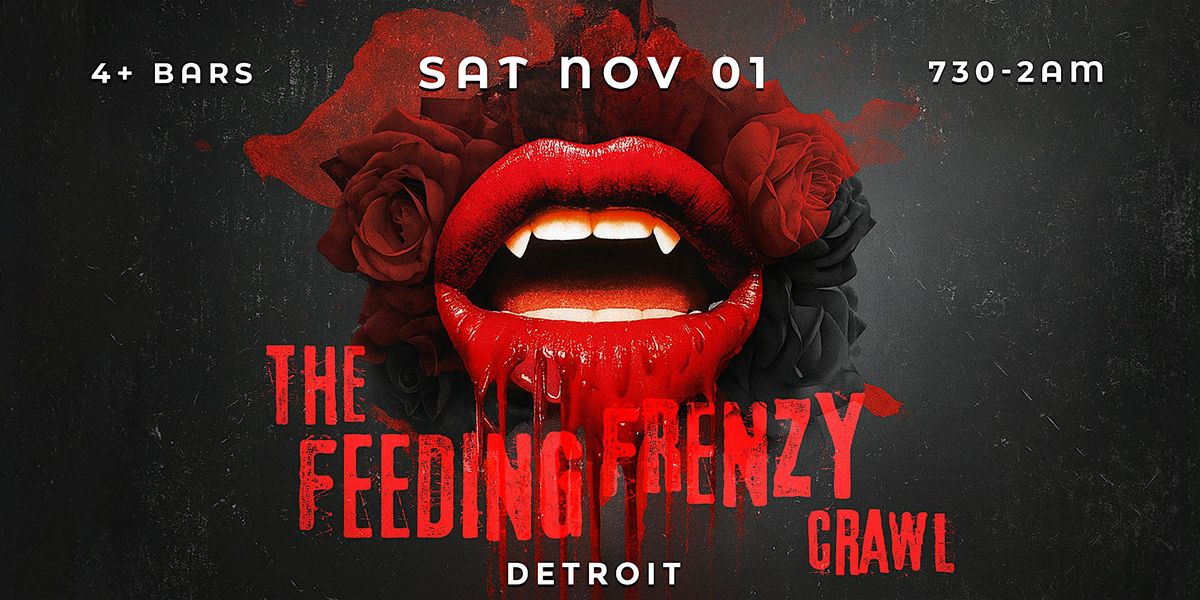 Feeding Frenzy Halloween Bar Crawl Detroit 2025