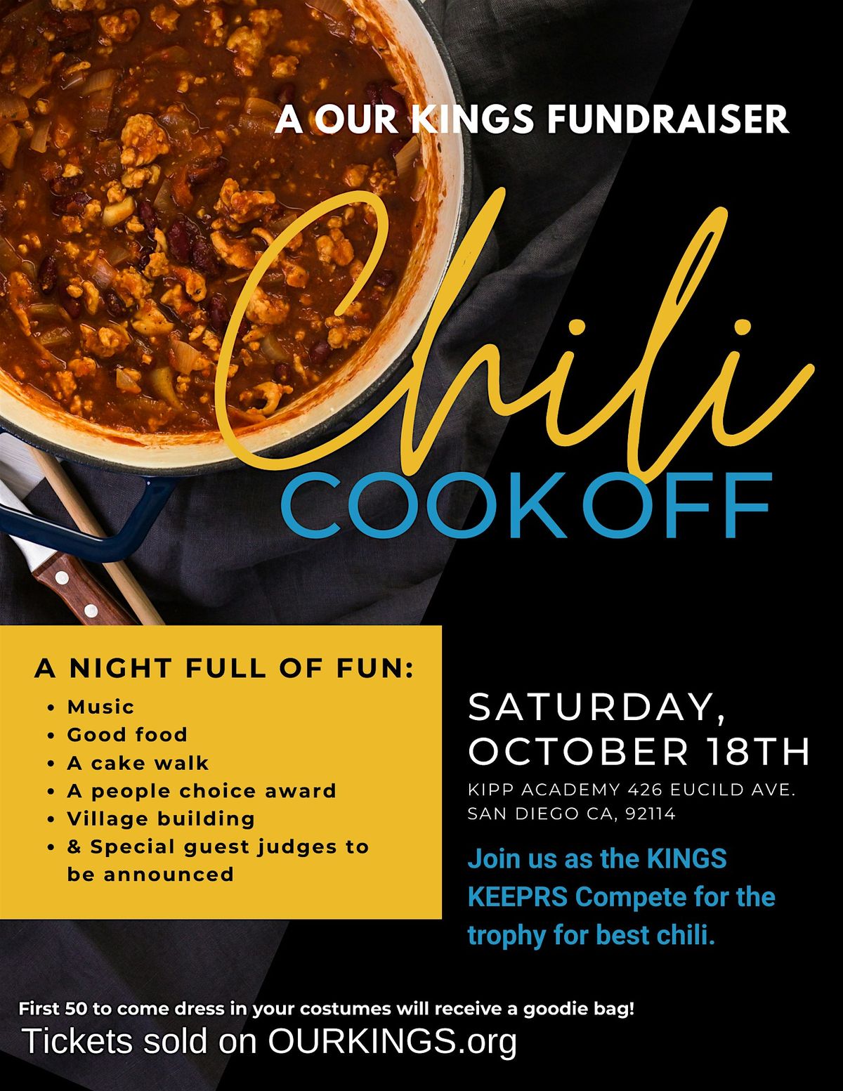 Chili Cook-Off fundraiser