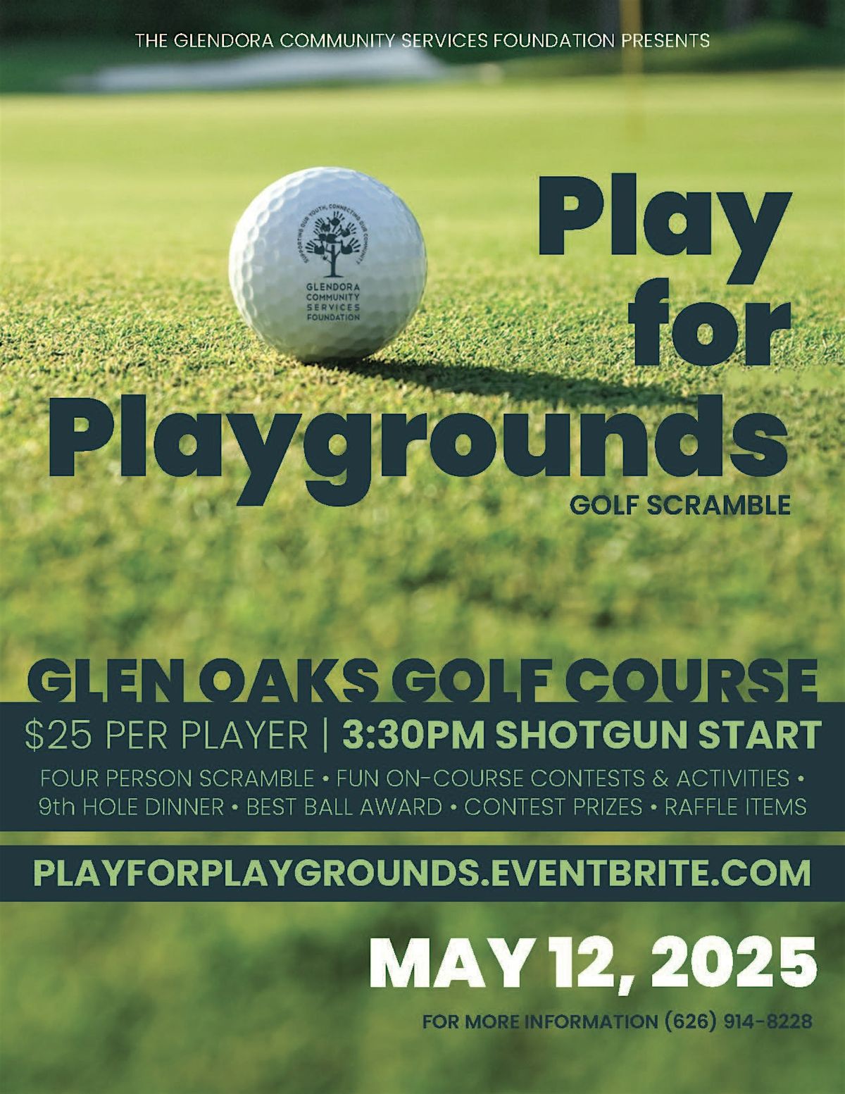 Play for Playgrounds Golf Scramble