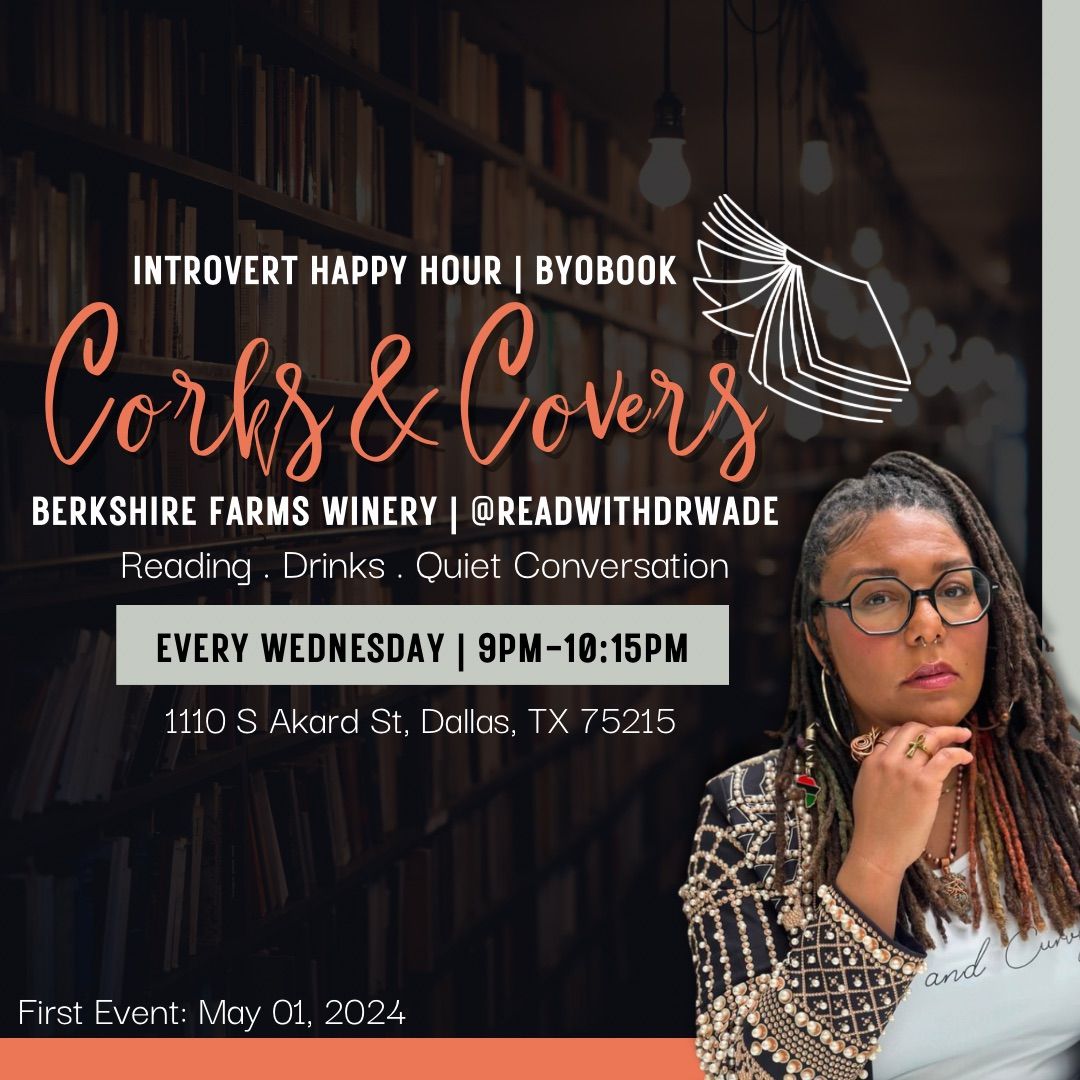 Corks & Covers - Silent Book Club