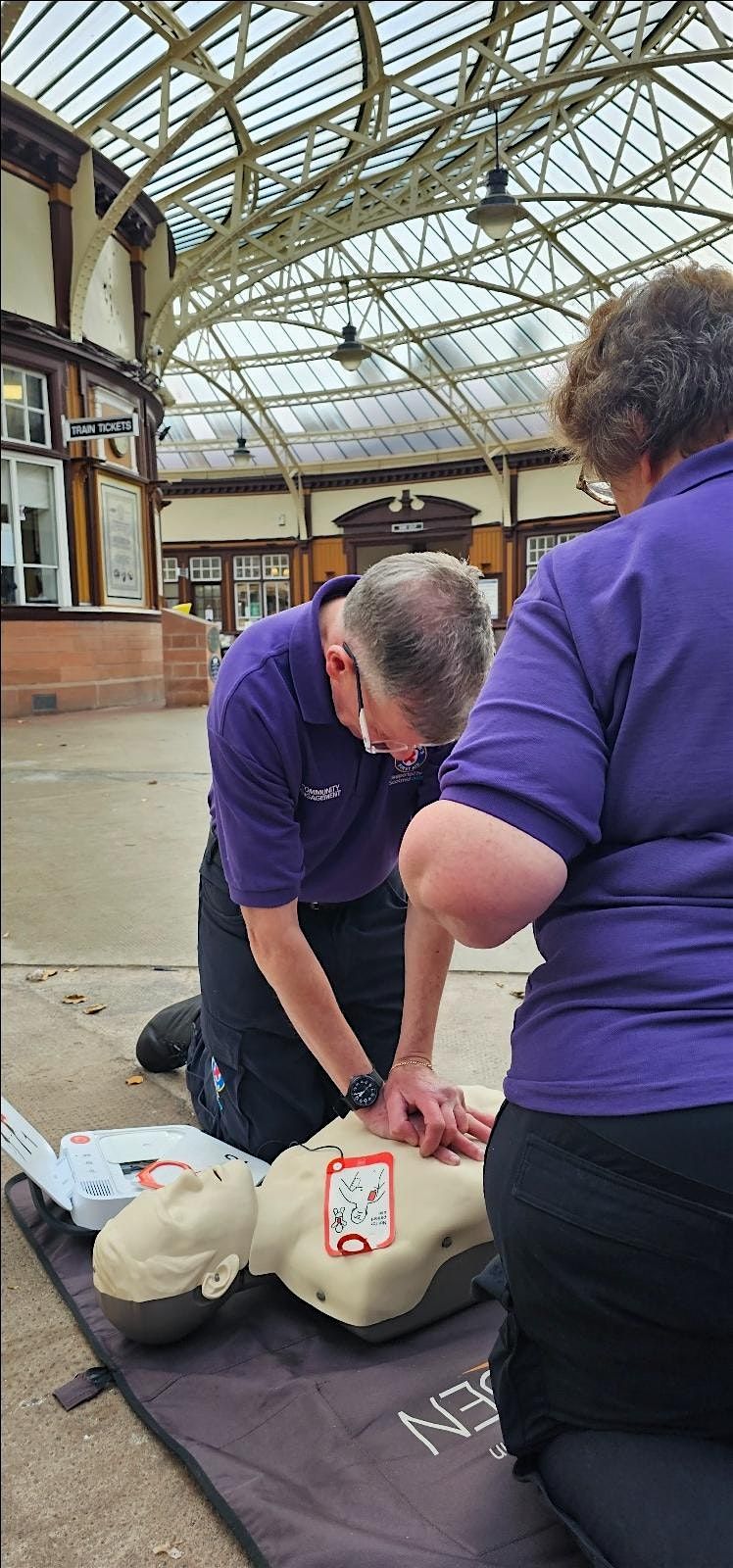 Learn CPR this Restart A Heart month with the Rangers Charity Foundation