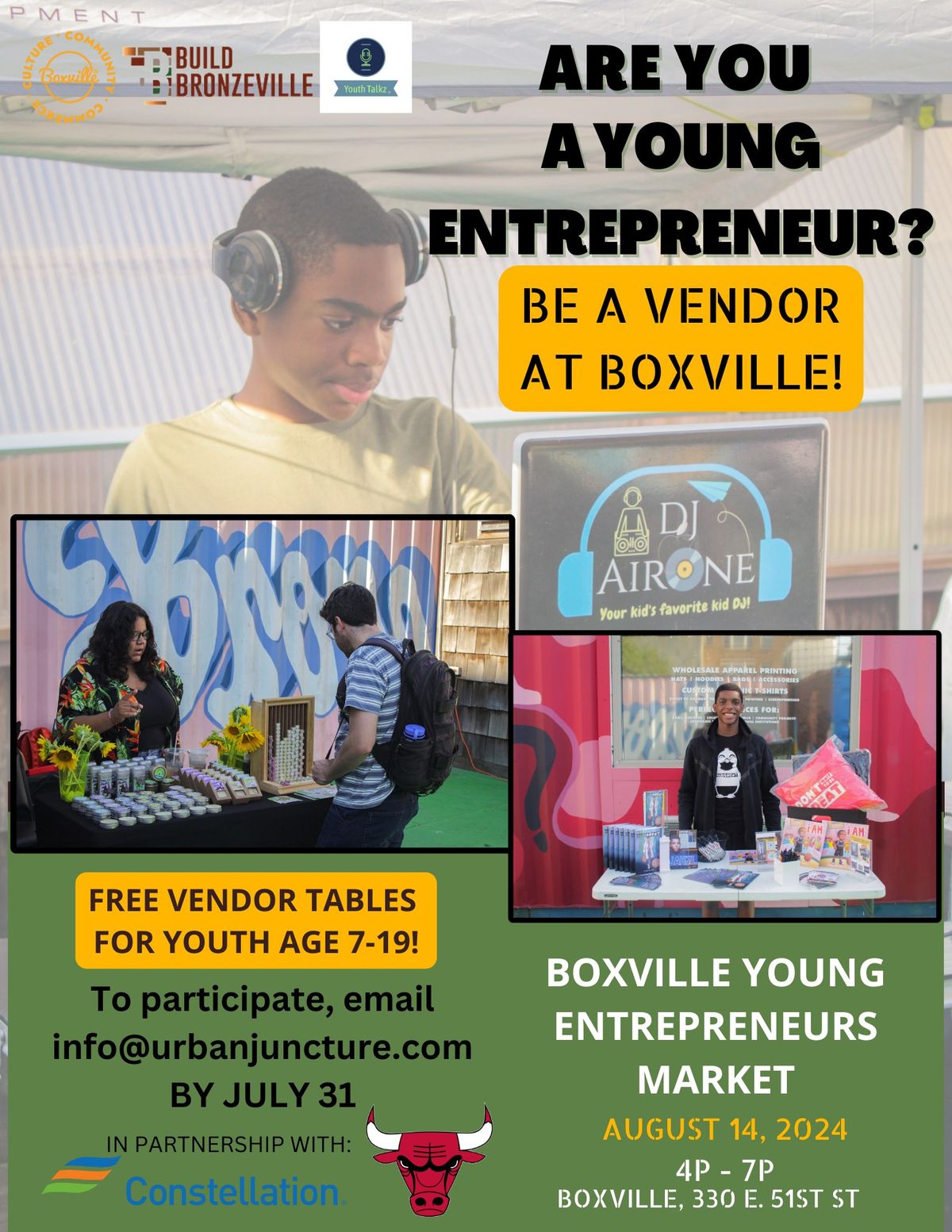 Boxville\u00ae Young Entrepreneurs Market