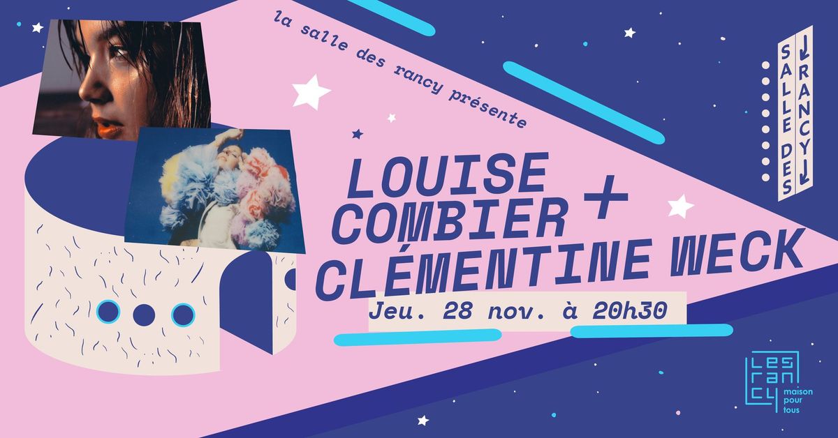 LOUISE COMBIER + CLEMENTINE WECK en concert ! 